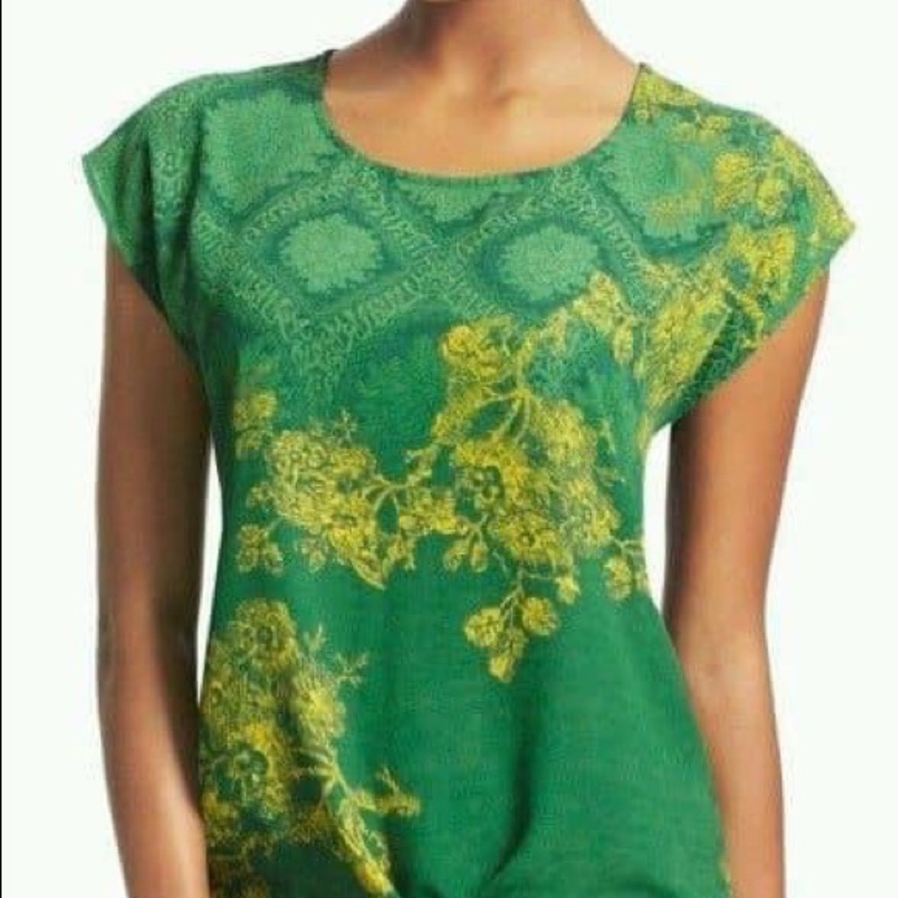 Green with Envy Top